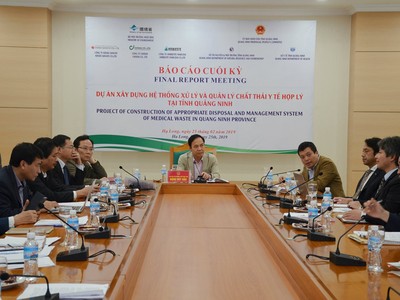 Quang cảnh cuộc họp. Ảnh:Nguyễn Hoa.