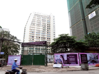 Công trình Dự án The Legacy. Ảnh: Dũng Minh