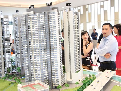 Ngay đầu Xuân mới Kỷ Hợi, các doanh nghiệp địa ốc TP.HCM đã nhập cuộc mở bán. Ảnh: Gia Huy 