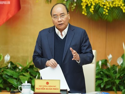 Thủ tướng phát biểu khai mạc phiên họp. Ảnh: VGP/Quang Hiếu