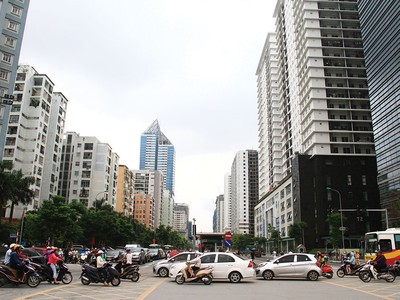 Quá trình đô thị hóa đang diễn ra rất nhanh tại Hà Nội