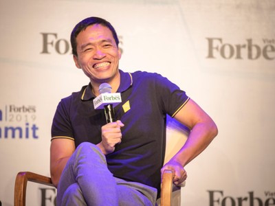 Ông Lê Hồng Minh, Chủ tịch VNG tại Tech Summit 2019.