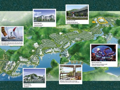 Hình ảnh giới thiệu phối cảnh dự án Cát Bà Amatina