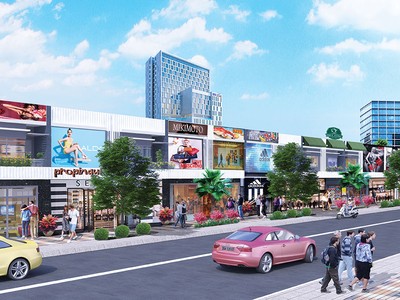 New Times City thuận tiện để ở và khai thác kinh doanh do nằm ngay trung tâm thị xã Tân Uyên.