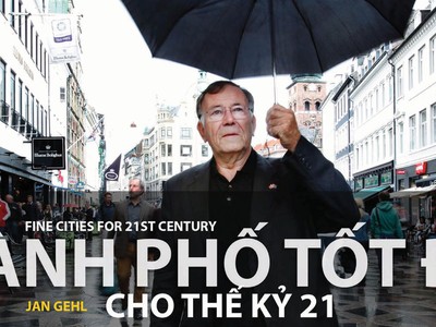 G.S Jan Gehl nổi tiếng với triết lý phát triển đô thị vì con người