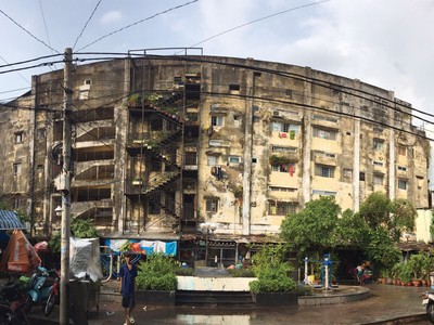 Chung cư Trúc Giang đang đứng trước nguy cơ “chờ sập”