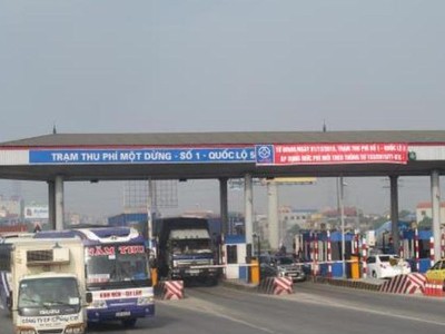 Trạm thu phí số 1 trên Quốc lộ 5