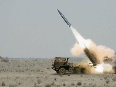 Minh họa tên lửa tấn công chính xác khai hỏa tấn công mục tiêu trong tương lai. Đồ họa: Lockheed Martin.