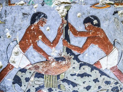 Hé lộ những hình ảnh gây sửng sốt trong mộ cổ Ai Cập 4.300 năm tuổi