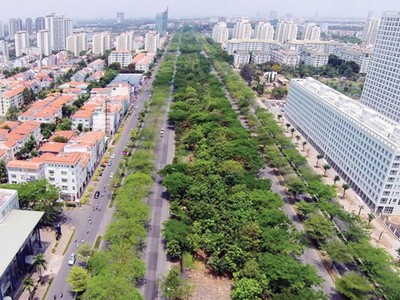 Tuyến đại lộ Nguyễn Văn Linh với các dự án bất động sản liên tục mọc lên