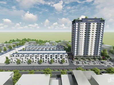 Lễ cất nóc tòa nhà chung cư Cienco4 Tower 61 Nguyễn Trường Tộ 