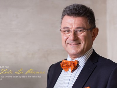 Lịch lãm, phóng khoáng và tinh tế, KTS Aldo G.Zoli Lo Prinzi là đại sứ kết nối di sản thành Rome xưa của nhân loại và thành Rome bên bờ Đông Sài Gòn nay.