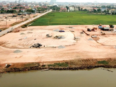 Một dự án tại khu vực ven Đồng Hới được giới đầu cơ ôm vào với giá gấp 2-3 lần so với giá mở thầu
