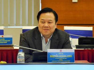 Chủ tịch Ủy ban Quản lý vốn nhà nước tại doanh nghiệp Nguyễn Hoàng Anh sẽ làm Phó trưởng ban thường trực Ban chỉ đạo