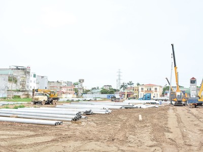 Chủ đầu tư bắt đầu cho thi công cọc đại trà tại dự án Việt Phát South City. 