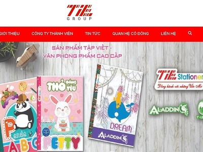 TIE cho biết sẽ tập trung đẩy mạnh ngành hàng văn phòng phẩm mang thương hiệu TIE Stationary, Aladin