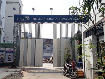 Dự án La Cosmo Residences dù đã bán hơn 1 năm, nhưng vẫn chưa xong pháp lý. Ảnh: Gia Huy