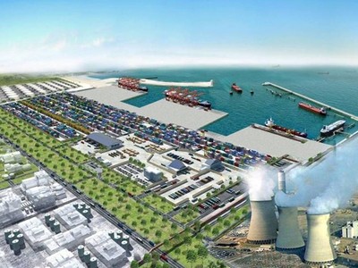 Phối cảnh Khu Kinh tế Đông Nam Quảng Trị.