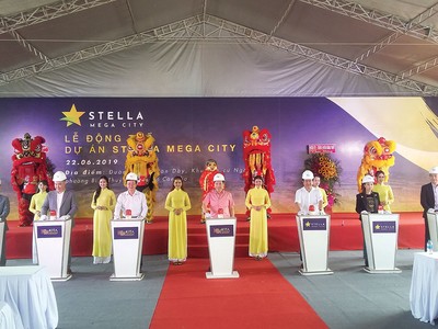 Cần Thơ: Động thổ khu dân cư Stella Mega