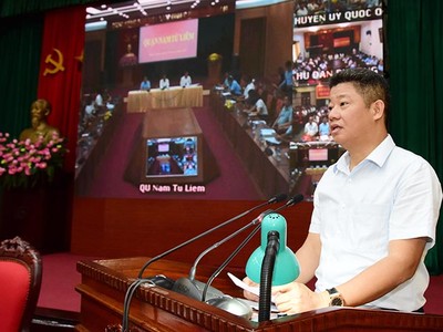 Giám đốc Sở Kế hoạch và Đầu tư Hà Nội Nguyễn Mạnh Quyền