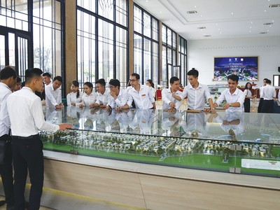 Dự án Crown Villas được chủ đầu tư và đơn vị phân phối giới thiệu rầm rộ ra thị trường