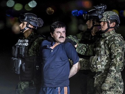 Ông trùm ma túy Joaquin “El Chapo” Guzman. Ảnh: Time. 