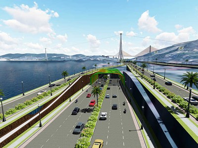 Hầm đường bộ qua vịnh Cửa Lục sẽ là công trình mang tính chiến lược của tỉnh Quảng Ninh.