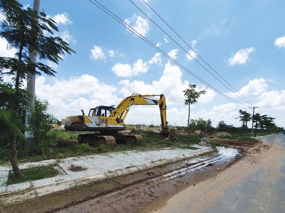 Sở Xây dựng tỉnh Long An cho biết, trên địa bàn tỉnh không có sự án nào tên Dự án Bella Vista. Ảnh: Gia Huy 