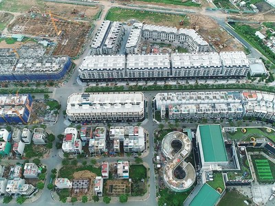 Bất động sản tiếp tục là lĩnh vực dẫn đầu về thu hút vốn đầu tư nước ngoài của TP.HCM trong 6 tháng đầu năm 2019. Ảnh: Gia Huy