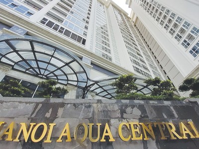 Dự án Hanoi Aqua Central dù chưa được nghiệm thu PCCC đã cho người dân vào ở. Ảnh: Thành Nguyễn 