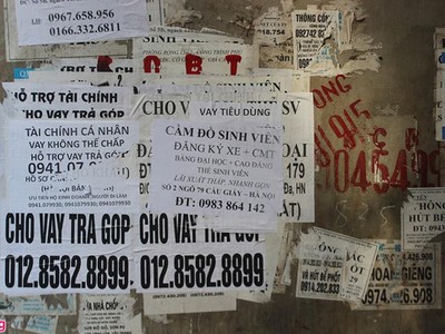 Bộ TT&TT mới đây đã ban hành công văn triển khai thực hiện chỉ thị về tăng cường phòng ngừa, đấu tranh với tội phạm và vi phạm pháp luật liên quan đến hoạt động "tín dụng đen". Ảnh: Quang Thắng. 