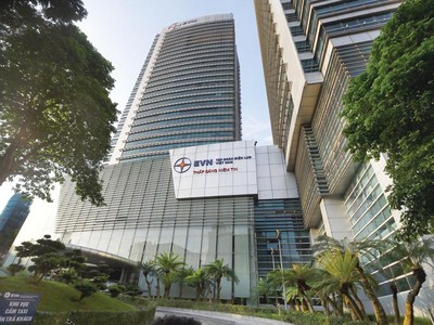 Trụ sở của EVN và EVN Finance tại Hà Nội. Ảnh: Đức Thanh