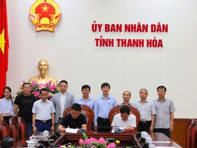 Mintal ký MOU về hợp tác đầu tư với tỉnh Thanh Hóa.