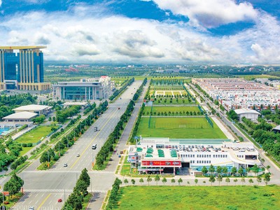 Thành phố mới Bình Dương đang dần lộ diện là một thành phố hiện đại