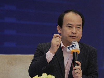 Ông Lâm Minh Chánh, Giám đốc Trường Đào tạo quản trị kinh doanh BizUni, Đồng sáng lập Cộng đồng Quản trị và Khởi nghiệp