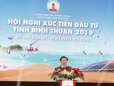 Chủ tịch UBND tỉnh Nguyễn Ngọc Hai chỉ ra lợi thế khi đầu tư vào Bình Thuận