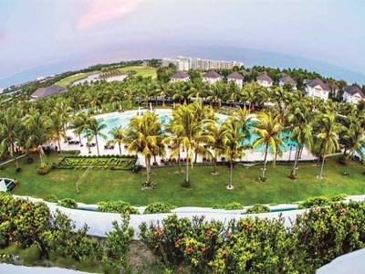 Phan Thiết đang dần trở thành một “thiên đường” nghỉ dưỡng tại Việt Nam. Trong ảnh: Dự án Sealink Mũi Né. Ảnh: Phạm Văn Thành