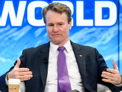 Brian Moynihan, CEO của Bank of America. Ảnh: AFP