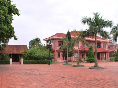 Khu lưu niệm Tổng Bí thư Lê Duẩn tại xã Triệu Thành, huyện Triệu Phong.