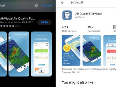 AirVisual đã trở lại trên kho ứng dụng tại Việt Nam