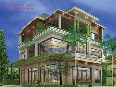 Phong thủy trong thiết kế biệt thự