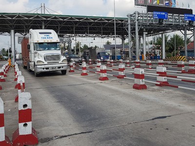 Cho đến thời điểm này, Dự án BOT đầu tư xây dựng công trình QL1 đoạn tránh thị xã Cai Lậy và tăng cường mặt đường QL1 đoạn Km1987+560÷Km2014, tỉnh Tiền Giang do BIDV tài trợ vốn vẫn chưa thu phí trở lại sau gần 2 năm gián đoạn.