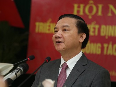 Bộ Chính trị phân công ông Nguyễn Khắc Định làm Bí thư Tỉnh ủy Khánh Hòa