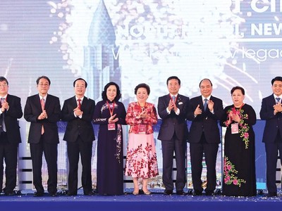 Lễ động thổ Dự án Thành phố Thông minh đã được liên doanh giữa Tập đoàn BRG và Tập đoàn Sumitomo tổ chức vào đầu tháng 10 vừa qua.