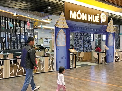 Một cửa hàng Món Huế của Công ty Huy Việt Nam.