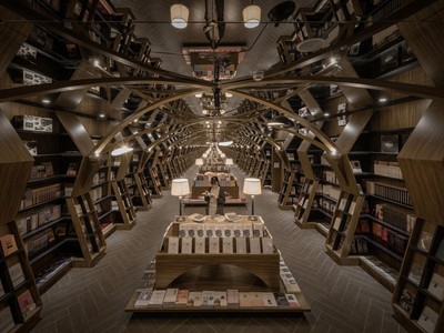 Zhongshuge Minhang Store: Vẻ đẹp của sự tĩnh lặng