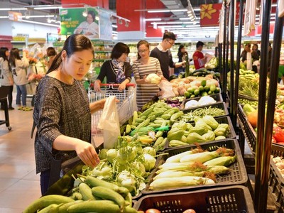 CPI Hà Nội tháng 10 tăng nhẹ