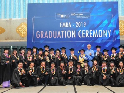Lễ tốt nghiệp UQAM EMBA khóa 6 năm học 2019.