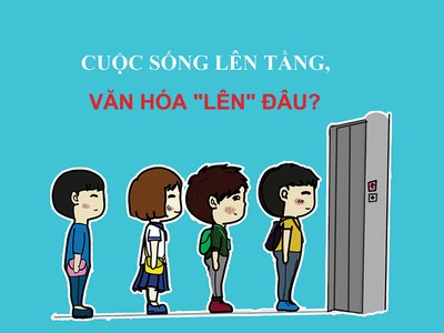 Khi văn hóa nhà ống được mang lên chung cư