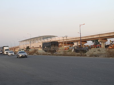 Dự án tuyến metro số 1 đã thực hiện được hơn 68% kế hoạch tổng thể (ảnh: Trọng Tín)